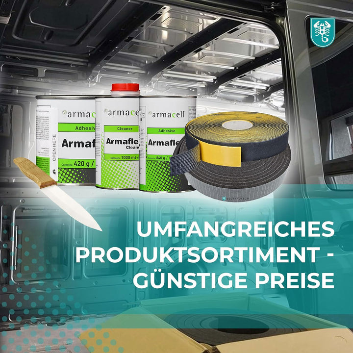Armaflex® Armacell® original XG Kautschuk Platten selbstklebend (Isolierstärke 25 mm 1000 x 4000 mm