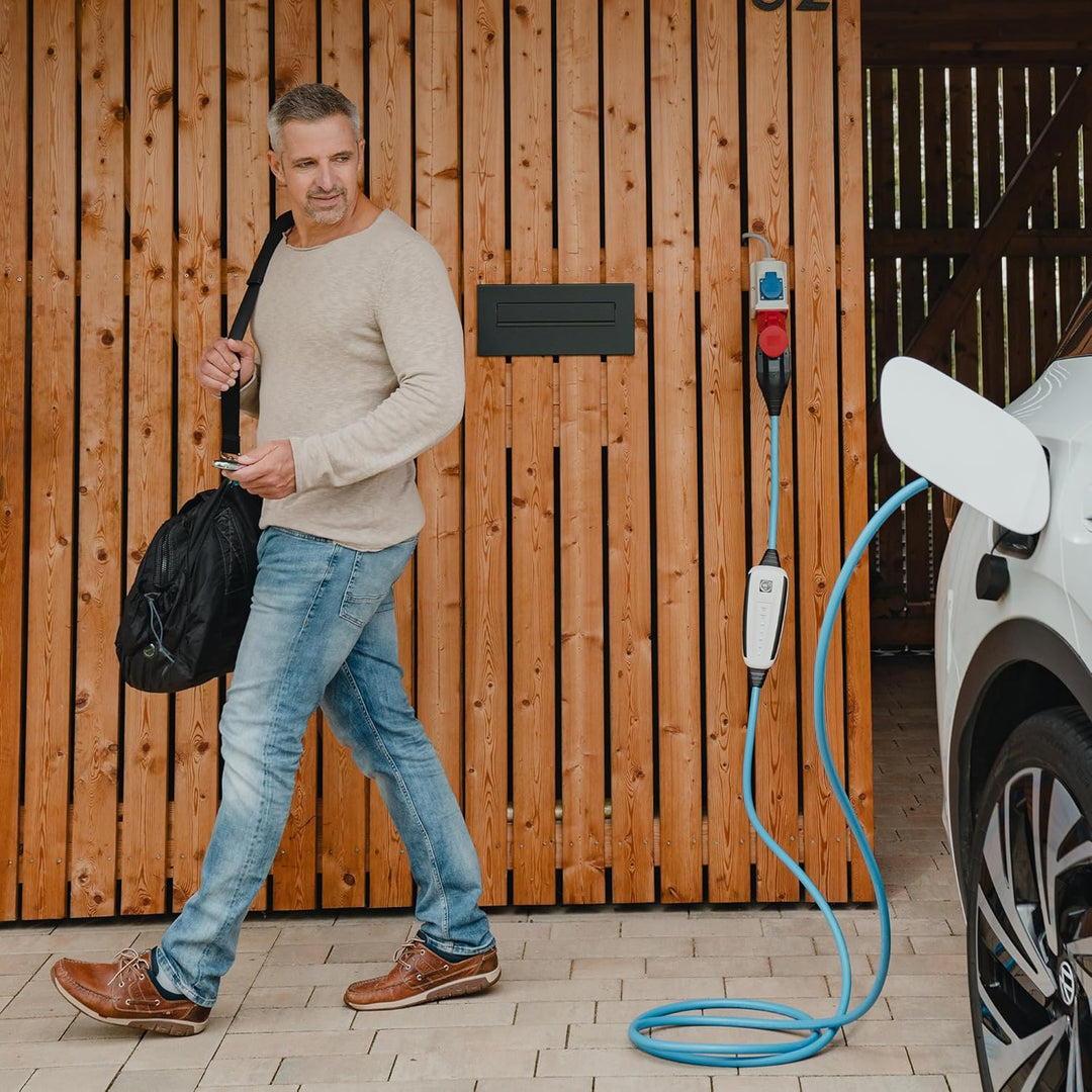 NRGkick 32A 7.5m Set Optimal / mobile Wallbox ohne Installation / Ladegerät für Elektrofahrzeuge / i