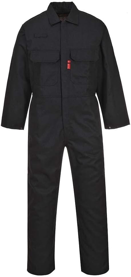BizWeld Boilersuit, colorBlack talla XXL Size: XX-Large, Size: XX-Large