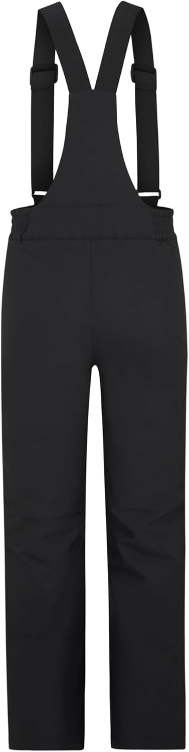 Ziener Unisex Kinder Ski-Hose, Schnee-Hose | wasserdicht, Winddicht, warm Abol 140 Schwarz, 140 Schw