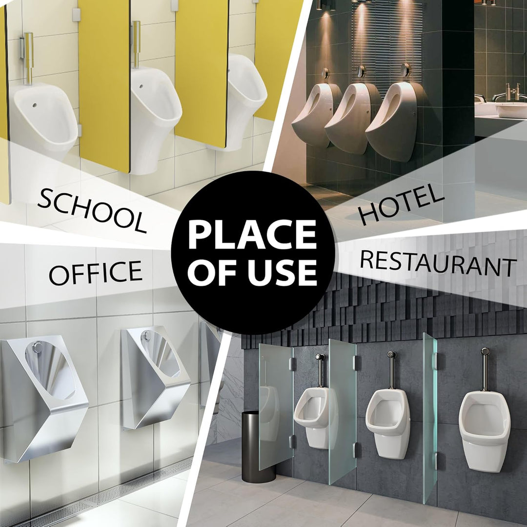 Urinalsieb mit Duft 12er-Pack Urinal Stein Spritzschutz Geruchsschutz für Toiletten im Badezimmerbür
