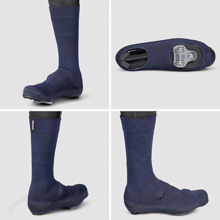 GripGrab Flandrien wasserdichte Gestrickte Rennrad Regenschutz Überschuhe Knitted Aero Radsport Über