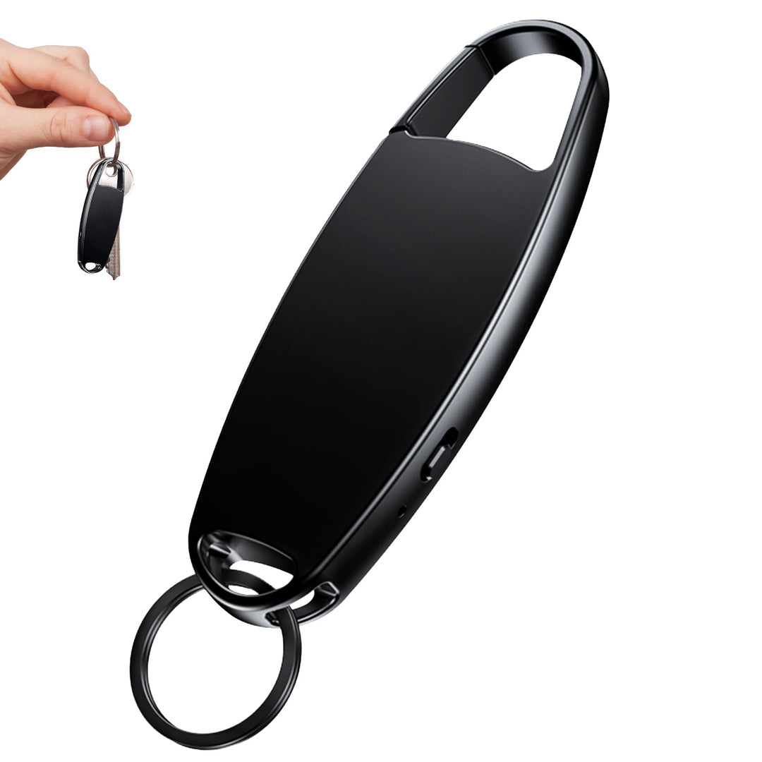 Diktiergerät Mini, 64GB 1536Kbps Aufnahmegerät mit Rauschunterdrückung, USB C Voice Recorder mit Spr