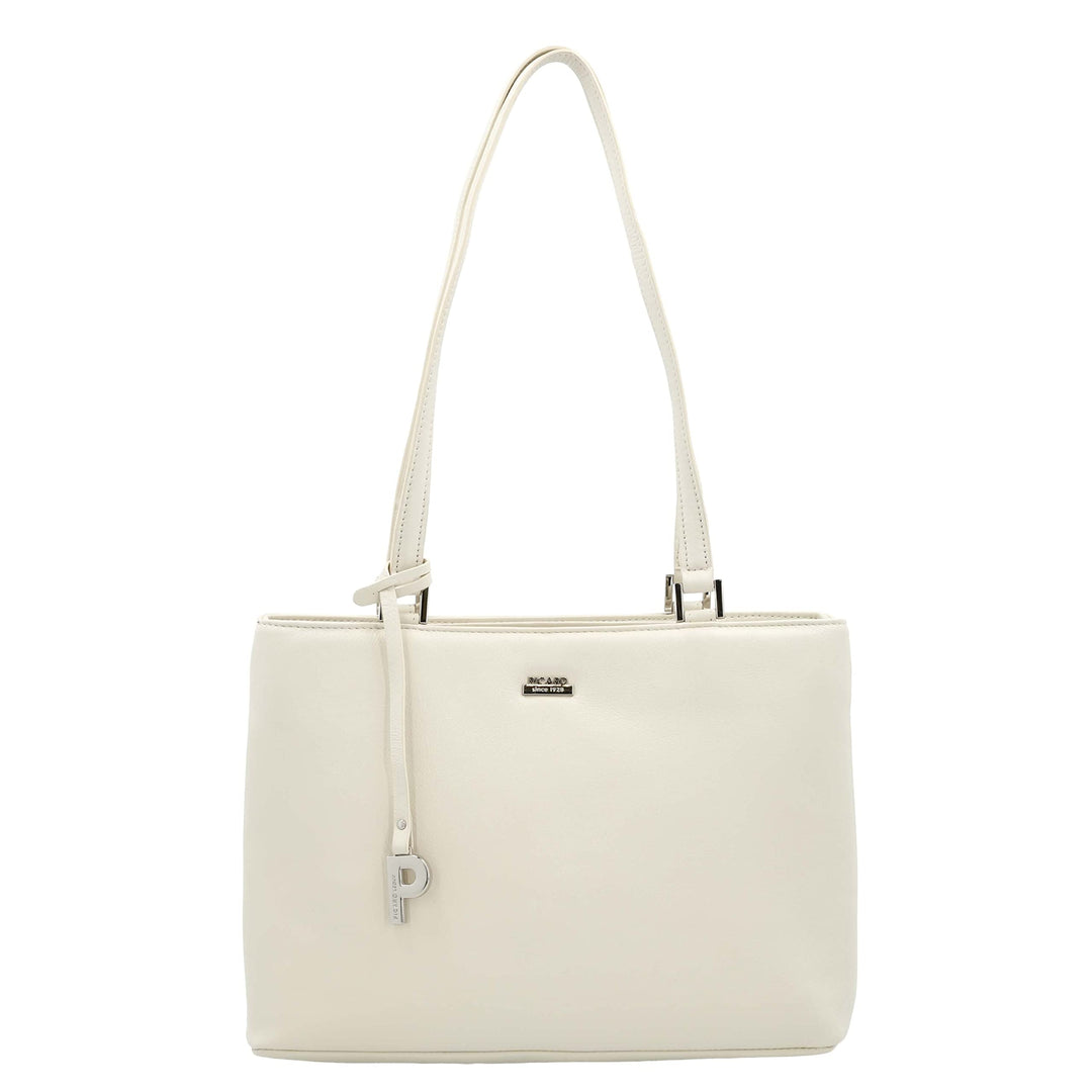 Picard Damen Shopper REALLY aus Echtleder Klein | mit Reissverschluss | Shopper | Alltag, Ausgehen E