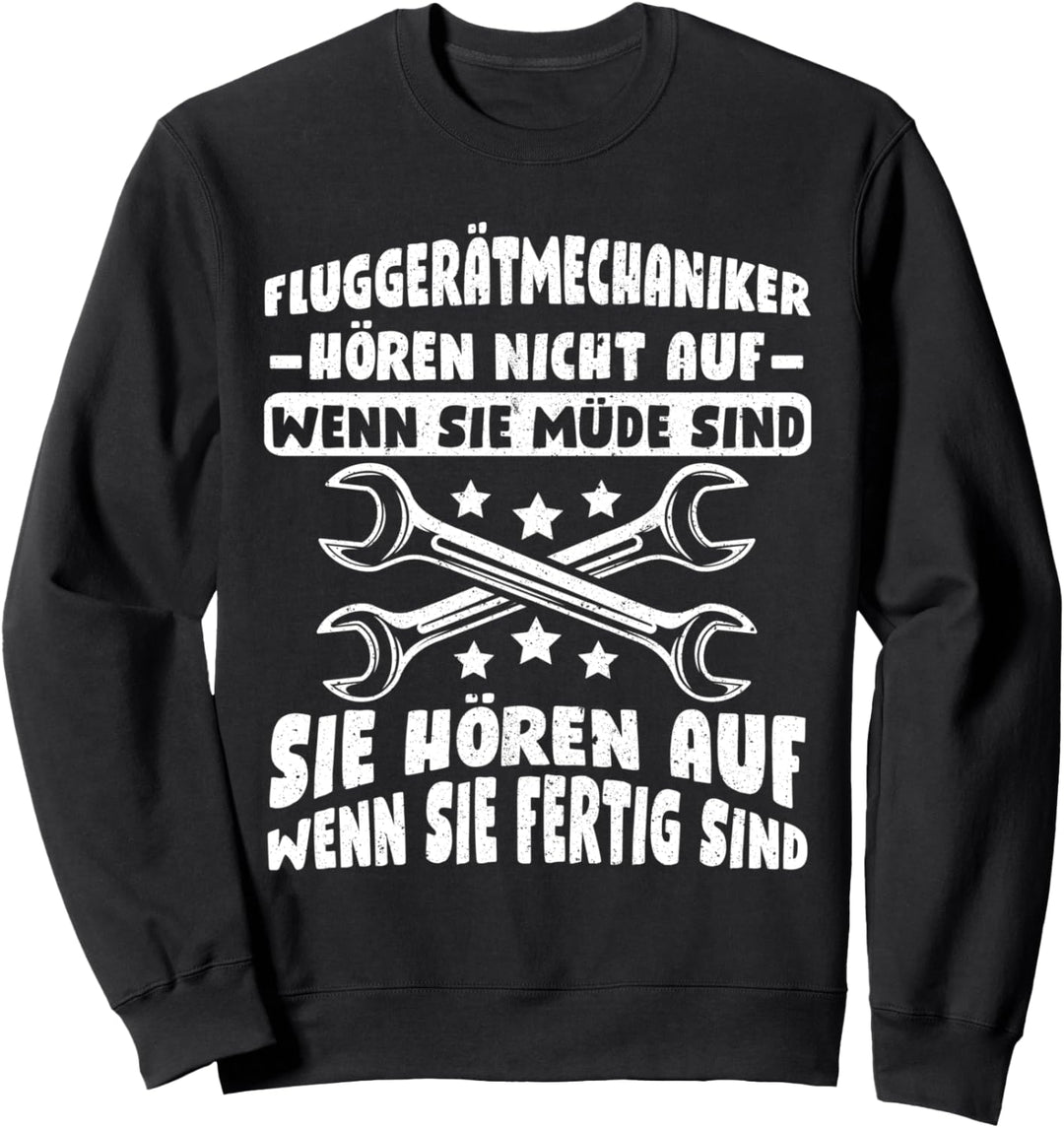 Fluggerätmechaniker Mechaniker Flugzeug - Flugzeugmechaniker Sweatshirt