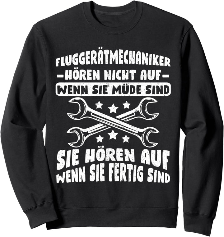 Fluggerätmechaniker Mechaniker Flugzeug - Flugzeugmechaniker Sweatshirt