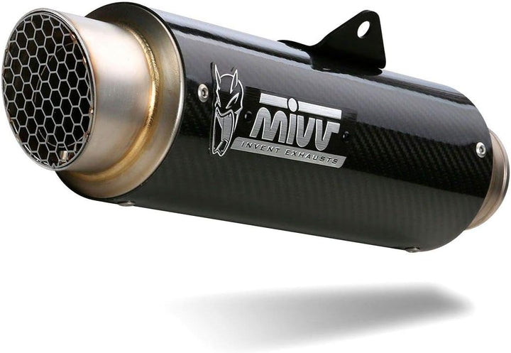 Motodak geluiddemper MIVV GP-Pro carboncap roestvrij staal Kawasaki Z900