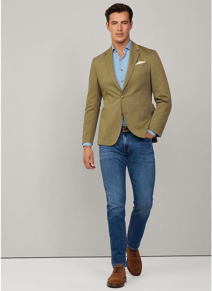 Hackett London Herren Jeans Vintage Wash Denim Cl 30W / 32L Blau (Jeansblau), 30W / 32L Blau (Jeansb