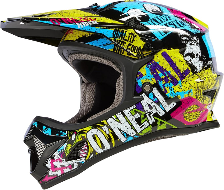 O'NEAL SONUS Helm SOLID Grau/Rot M Multi, M Multi