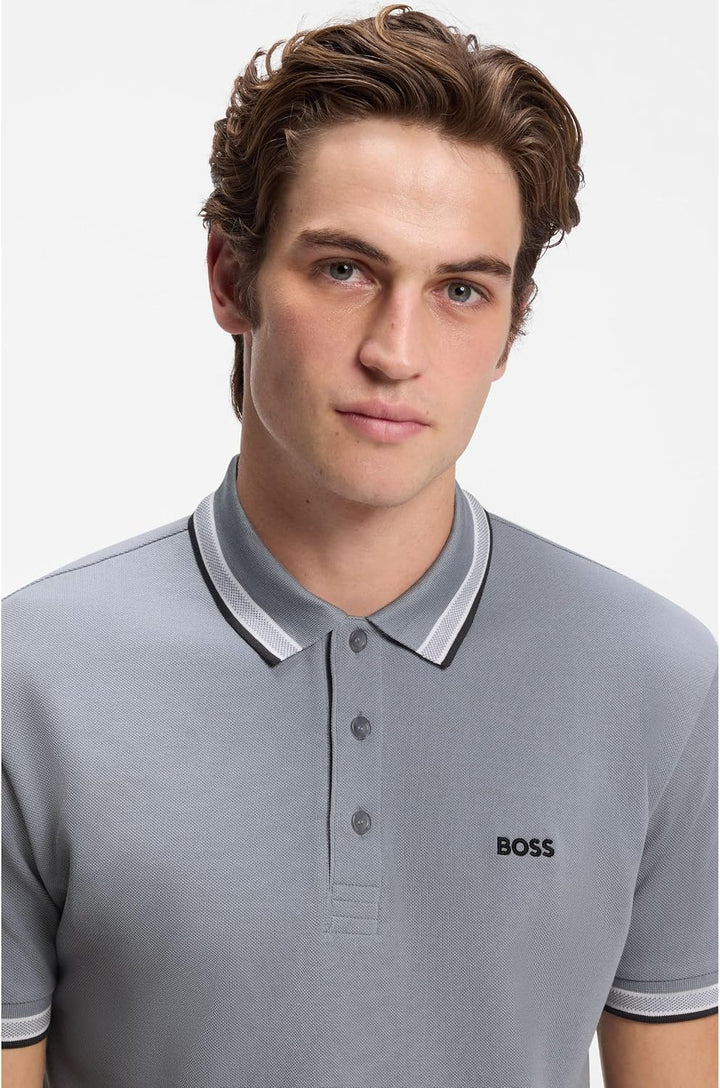BOSS Herren Paddy Polo XS 026dark Grey, XS 026dark Grey