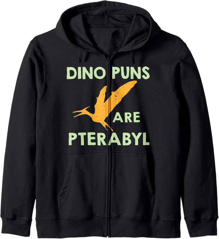 Dino Puns Are Pterabyl - Funny Dinosaur Dino Kapuzenjacke