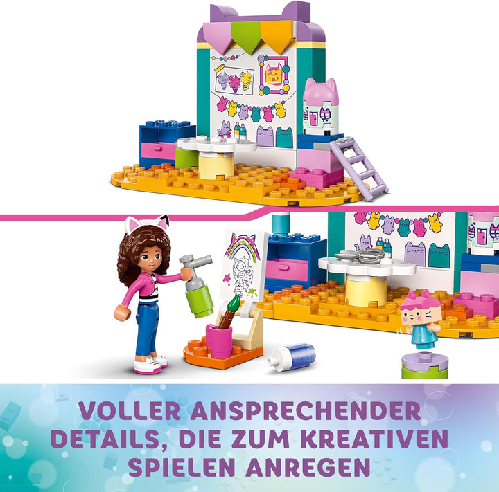 LEGO Gabby’s Dollhouse Crafting with Baby Box Toy for 4 Plus Year Old Kids, Girls &amp; Boys, Preschool