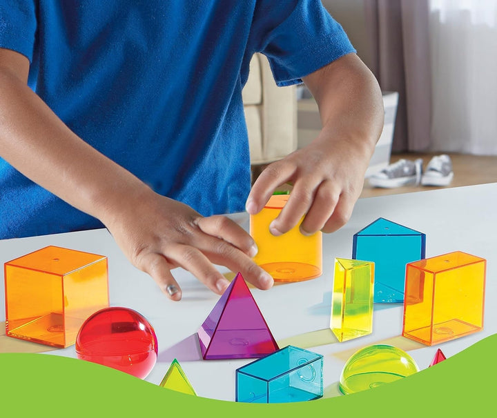 Learning Resources View Thru Geometric Feststoffe