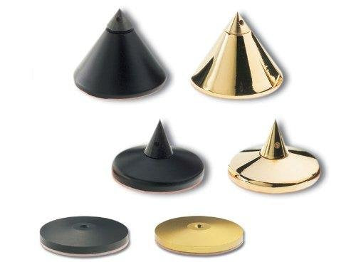 In-akustik Premium Pic Plate Subfrequenzabsorber schwarz (4er Set, VPE 100)