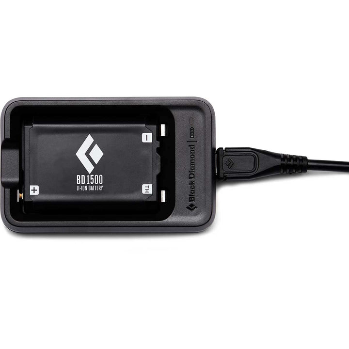 Black Diamond 1500 Battery and Charger - Leistungsstarker Akku und Ladegerät für Dual-Fuel Stirnlamp