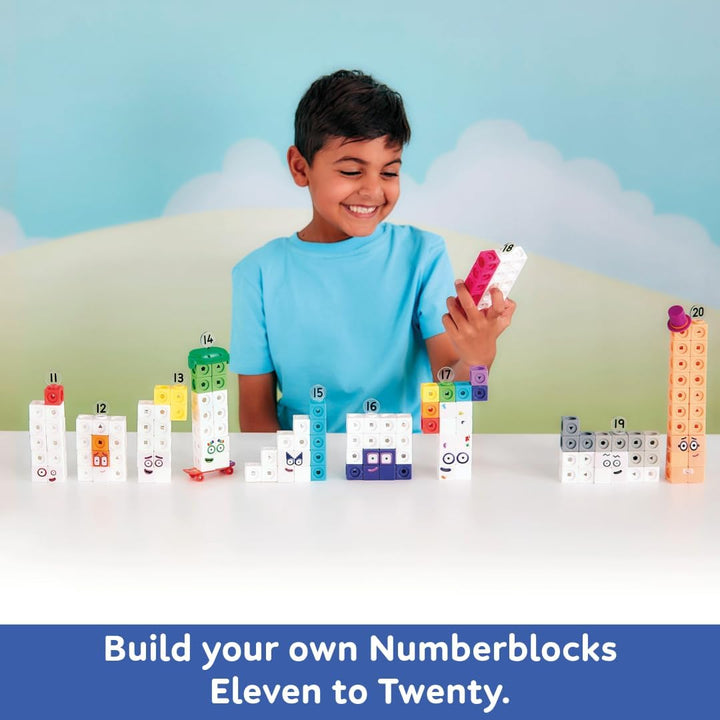 Learning Resources MathLink-Steckwürfel Numberblocks Aktivitätsset 11-20, 30 Numberblocks-Aktivitäte