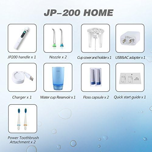 JETPIK JA05-118-04 JP200 Home 3 In 1: Elektrische Munddusche, HOME