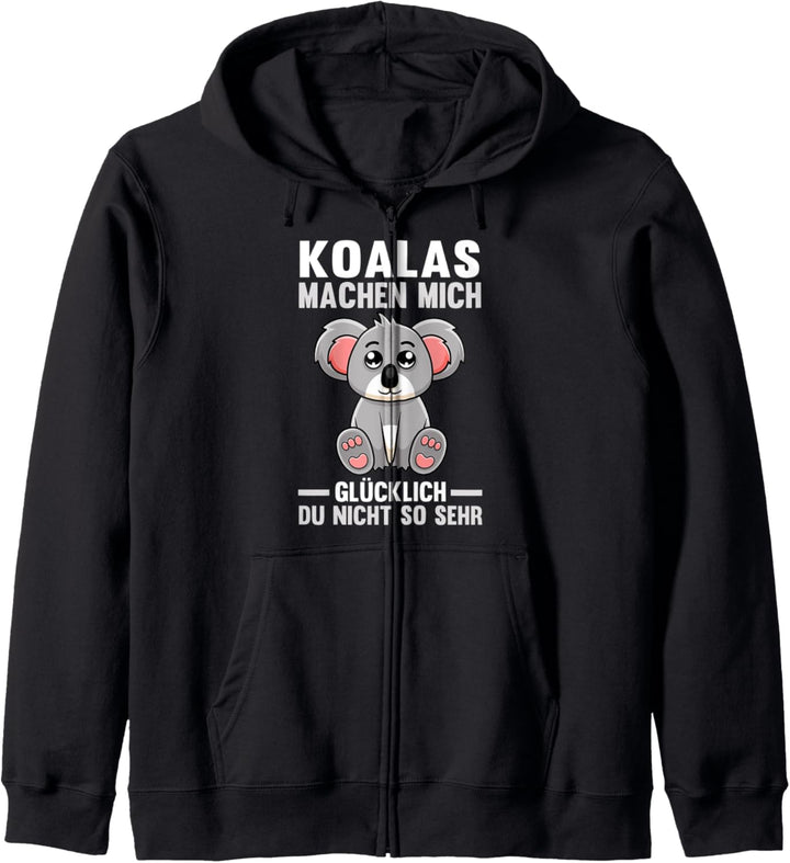 Koala machen mich glücklich Kapuzenjacke