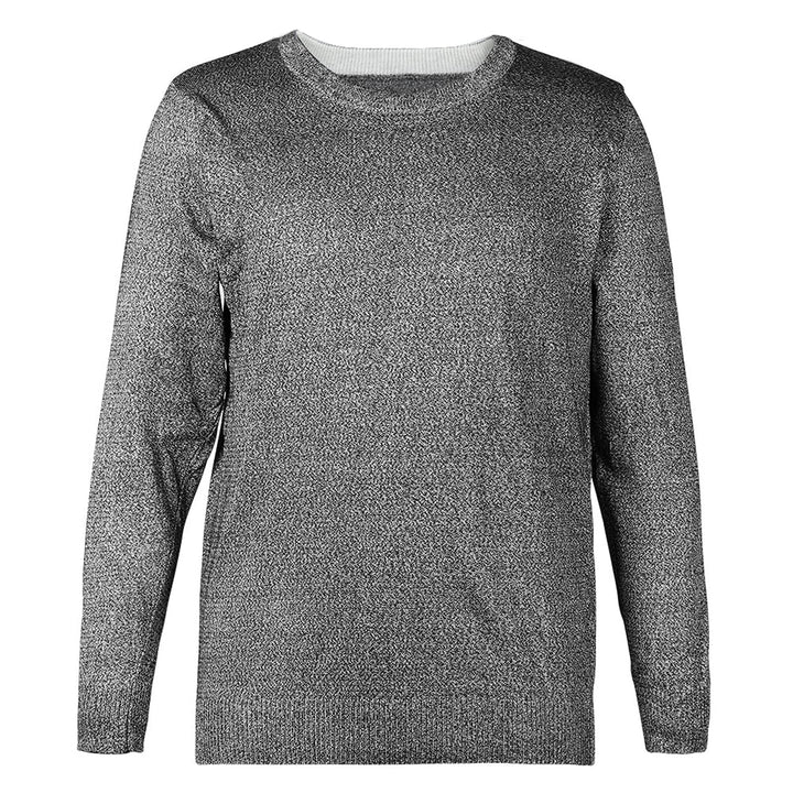 Natudeco Schnittfestes Hemd, Anti-Schlitz-Kleidung, Schutzpullover Der Stufe 5, Rundhals-Langarm-Arb