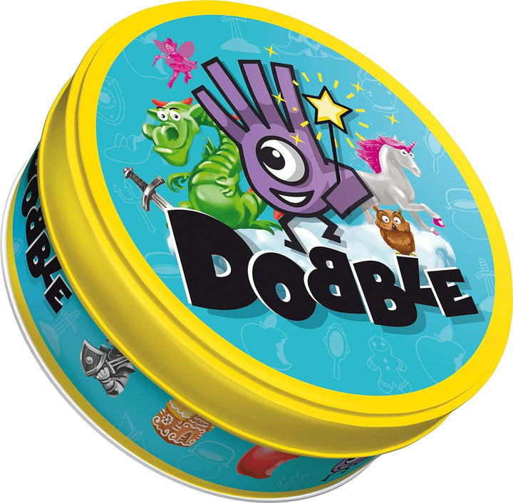 Asmodee, Dobble Junior, Card Game, Ages 4+, 2-8 Players, 15 Minutes Playing Time 2. 30 Cards Dobble