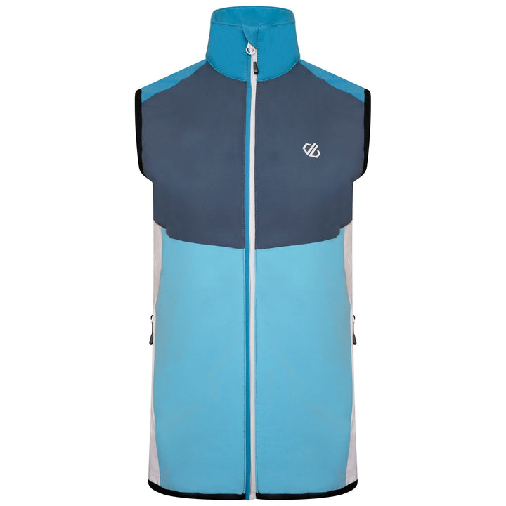 Dare2b Damen Duplicity Ii Vest Jacke 32 Crystal Seas / Orion Grey / Capri Blue, 32 Crystal Seas / Or