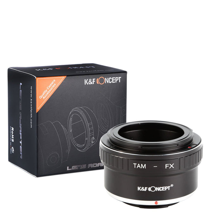 K&F Concept Tamron-FX Adapter Ring,Objektivadapter,Fuji Adapter,Objektiv Adapterring für Tamron Adap