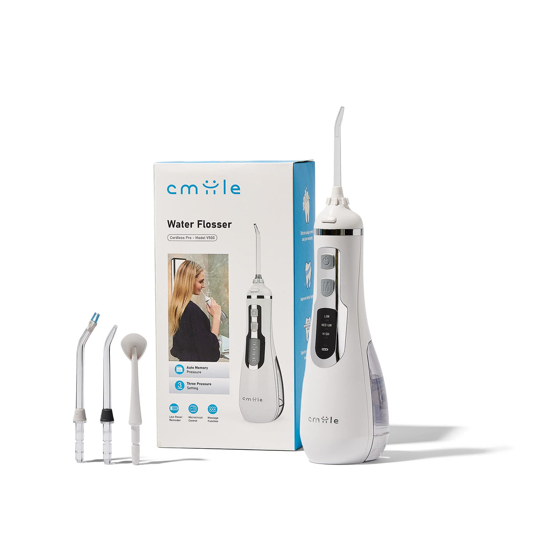 Leistungsstarker kabelloser Wasserflosser, Oral Irrigator für eine gründliche Reinigung, Zahnpflege,