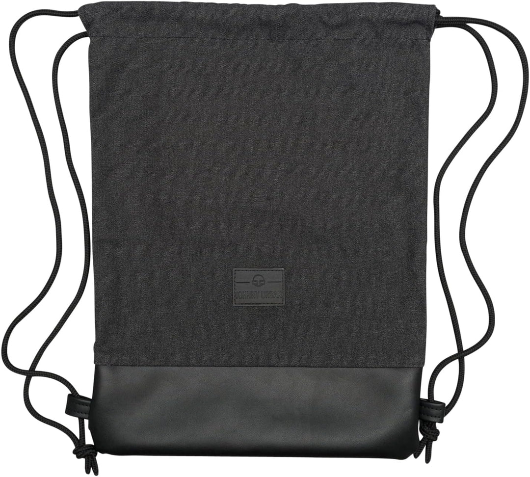 Johnny Urban Turnbeutel Damen &amp; Herren Schwarz - Luke - Beutel Rucksack mit Kordelzug - Baumwoll Can