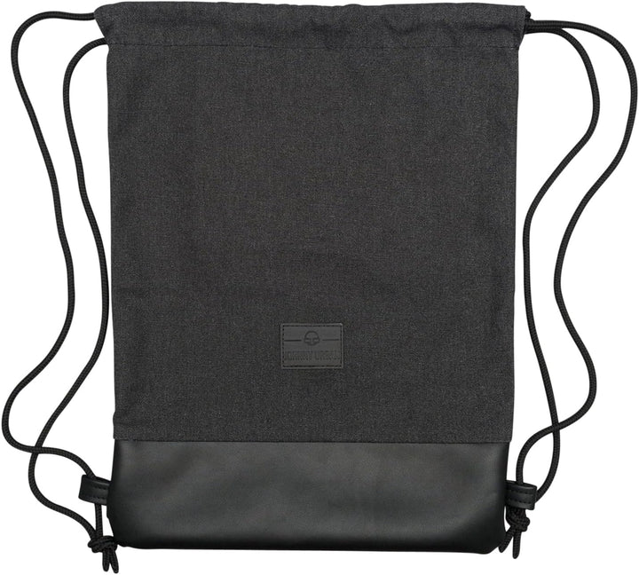 Johnny Urban Turnbeutel Damen &amp; Herren Schwarz - Luke - Beutel Rucksack mit Kordelzug - Baumwoll Can