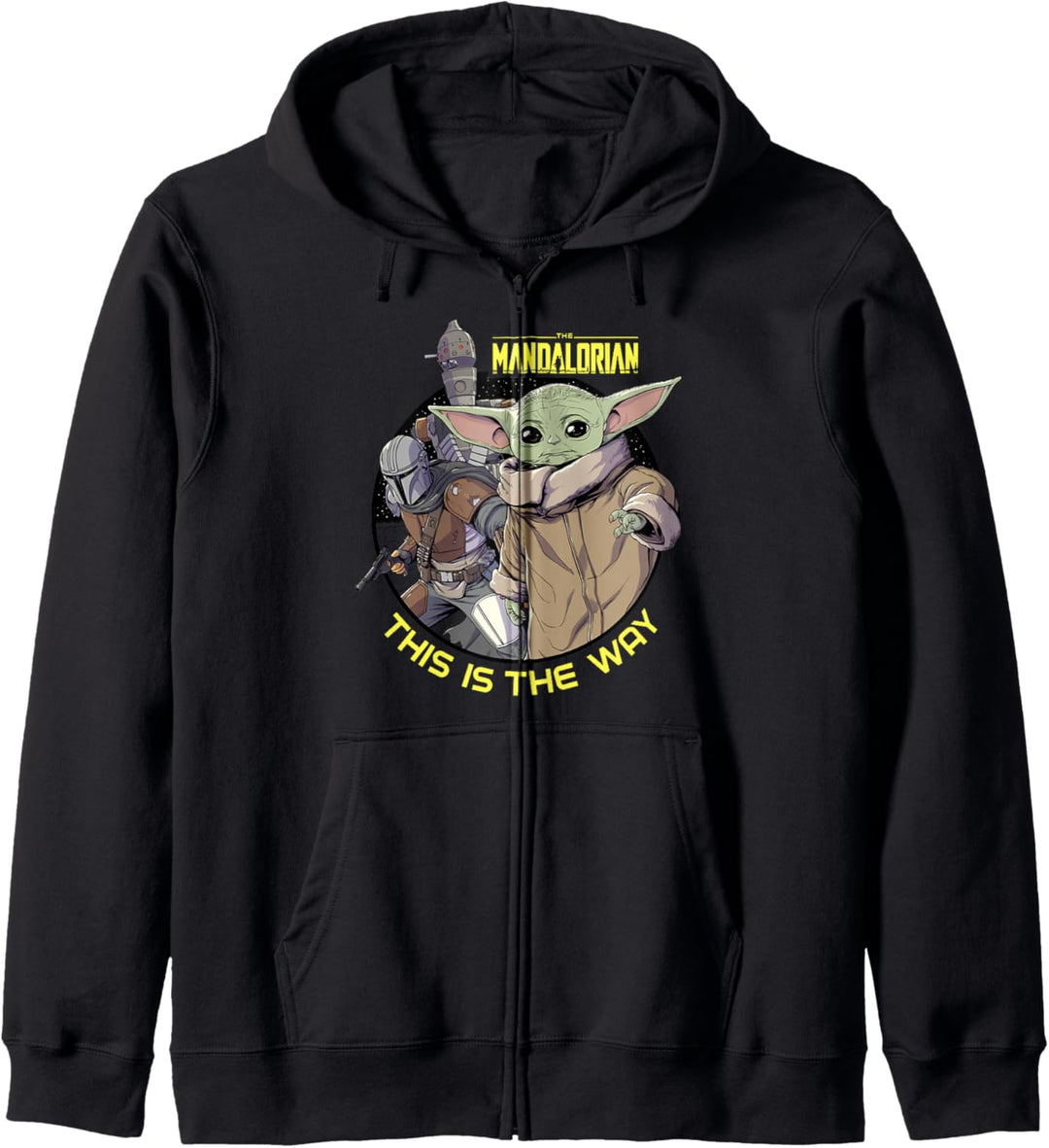 Star Wars: The Mandalorian Child Group Shot This Is The Way Kapuzenjacke