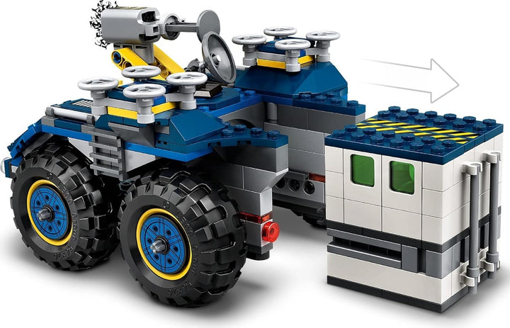 LEGO 75940 Jurassic World Ausbruch von Gallimimus und Pteranodon, Dinosaurier Spielzeug für Kinder a