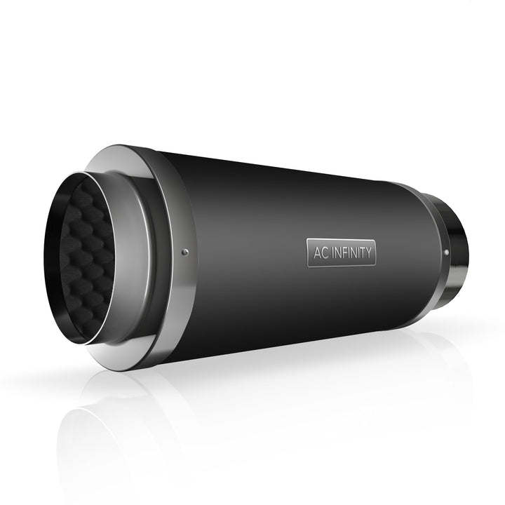 AC Infinity Rohrschalldämpfer 200 mm – für Inline-Lüfter und Lüftungssysteme in Growzelten und Hydro