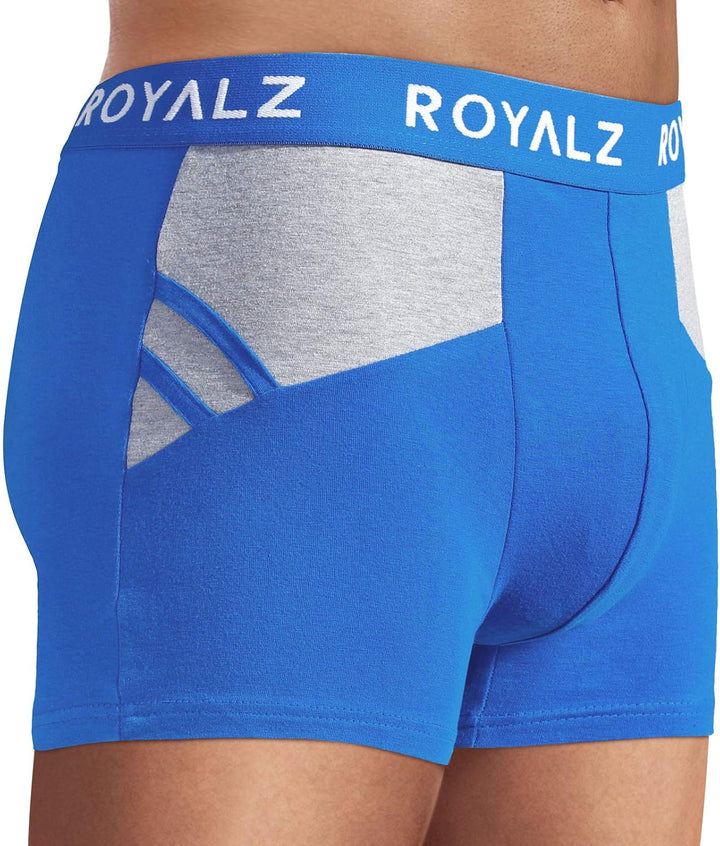 ROYALZ Boxershorts Herren Unterhose 10er Pack Sport-Look Sportiv Männer Unterwäsche Men 10 Set (95%