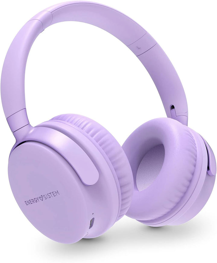 Energy Sistem Headphones Bluetooth Style 3 Lavender Kabellose Kopfhörer Falthelme (Bluetooth® 5.1, D
