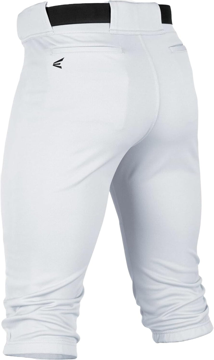 Easton Jungen Rival+ Baseball-Hose Weiss, Einfarbig XL, Weiss, Einfarbig XL
