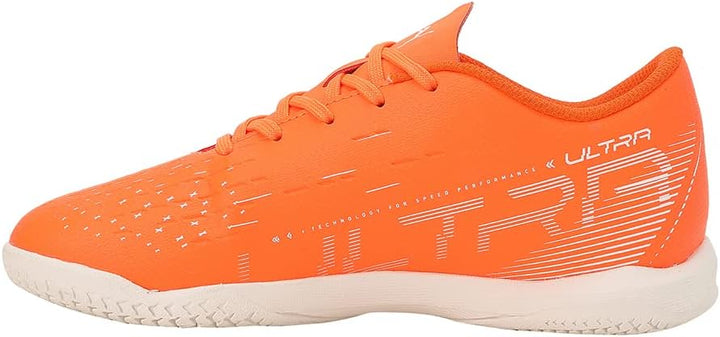 PUMA Fussballschuhe Ultra Play IT JR Kinder Teenager Hallenschuh 107780 01 Pink 28 EU Ultra Orange P