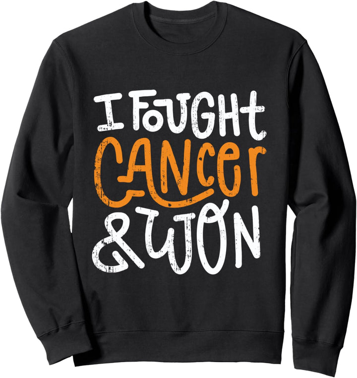 Nierenkrebs bekämpft Orange Ribbon Cancer Survivor Geschenke Sweatshirt
