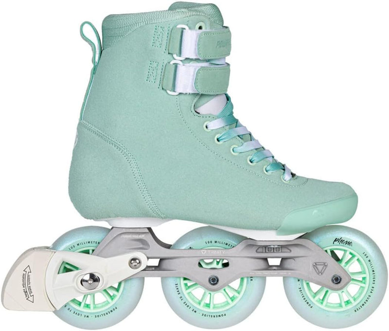 Powerslide Inline Skate Pheme Mint 100, für Fitness, für Damen 41, 41