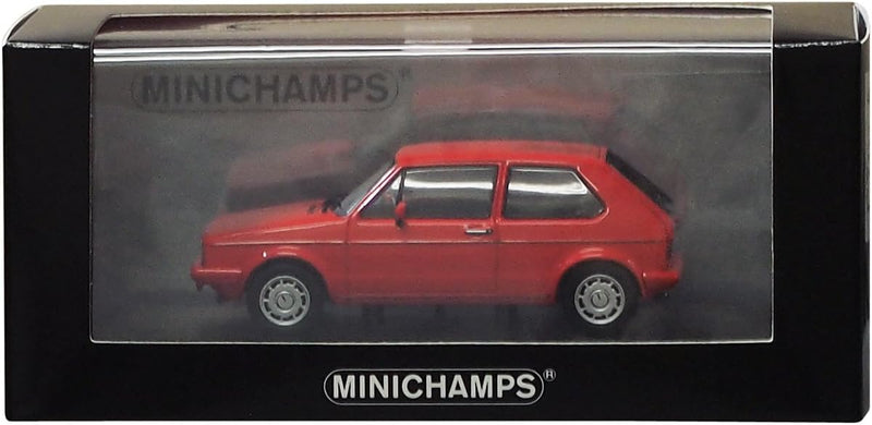 Minichamps – 400055170 – Fahrzeug Miniatur – Modell Massstab – Volkswagen Golf GTI Pirelli – 1977 – 