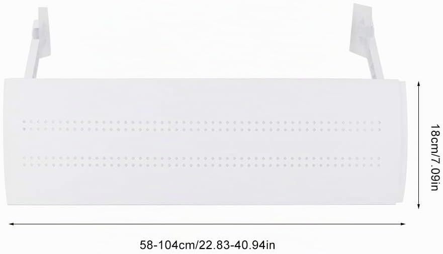 Air Deflector, Universal einstellbare Klimaanlage Deflektor wiederverwendbare Karte Slot Design wind