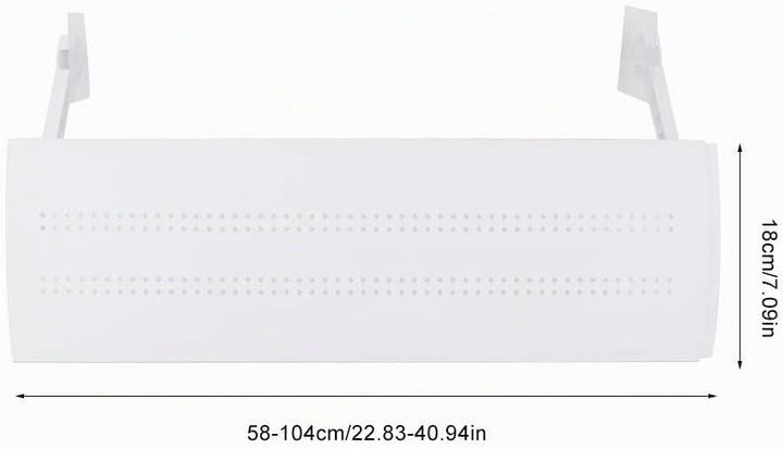 Air Deflector, Universal einstellbare Klimaanlage Deflektor wiederverwendbare Karte Slot Design wind