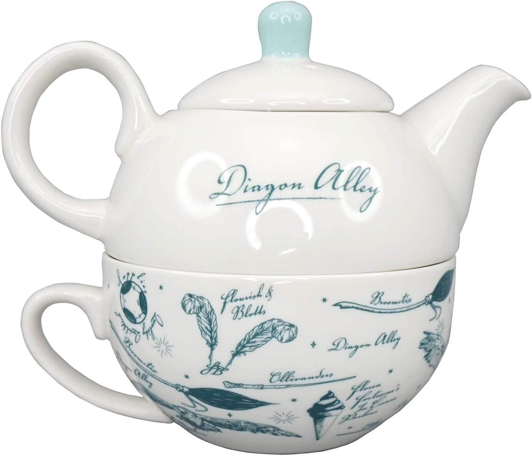Harry Potter Tee-Set - Diagon Alley - Tea for One - Harry Potter Tasse - Teekanne für einen - kleine