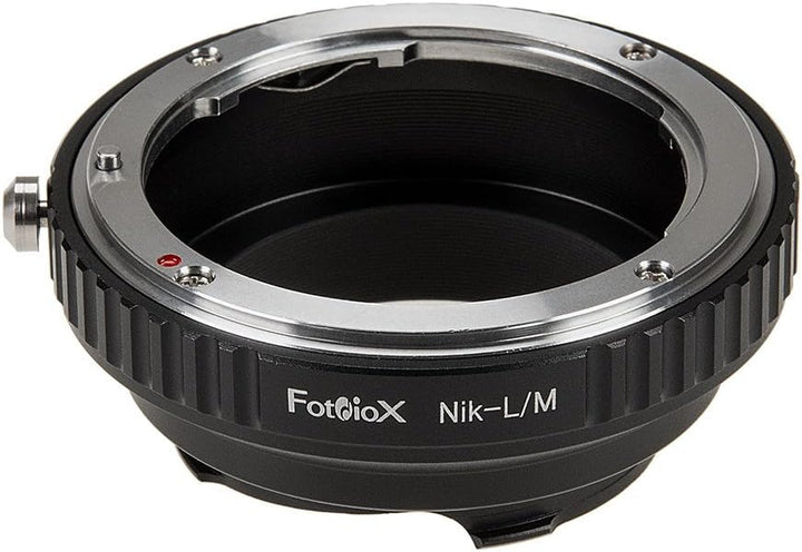 Fotodiox Lens Mount Adapter Compatible with Nikon F-Mount Lenses on Leica M-Mount Cameras