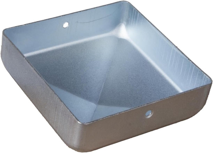 Pfostenkappen 8x8 cm (5 Stück) ATTAS inkl. Schrauben aus Metall für Holzpfosten &amp; Metallpfosten 80x8
