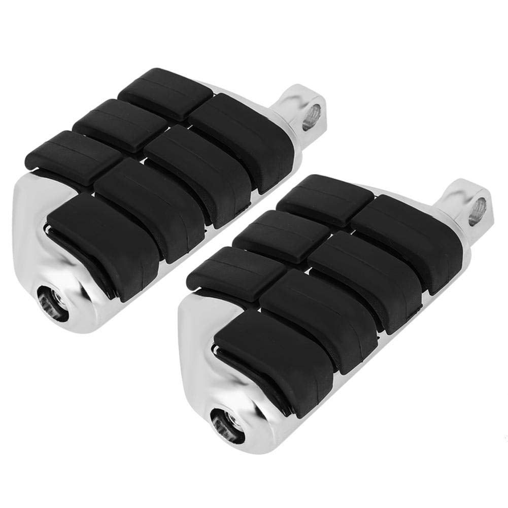 Fussstütze für Motorrad Pair 1 Paar Motorrad Fussrasten Foot Pedale Gumm Löwenpfotenfussbecher für M