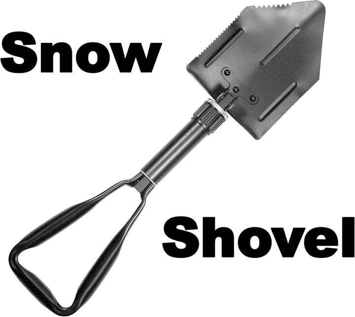 AA Emergency Winter Car Kit AA5281 - Folding Snow Shovel, 9-LED Torch, Foil Blanket, Hi-Vis Vest, Ra