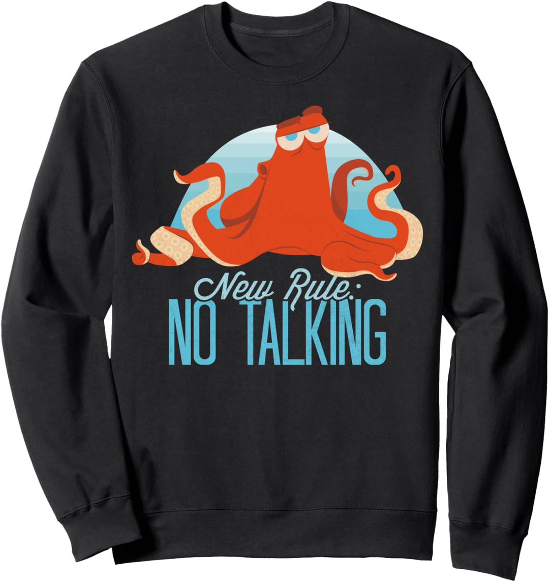 Disney Pixar Finding Dory Hank New Rules Text Sweatshirt