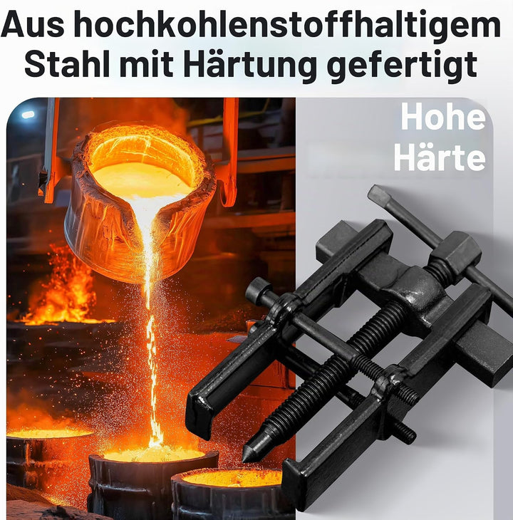 4 Abzieher Werkzeug 2''/3''/4''/6'' mit 2-Backen Lagerabzieher kugellager Abzieher Satz Für Motorrad