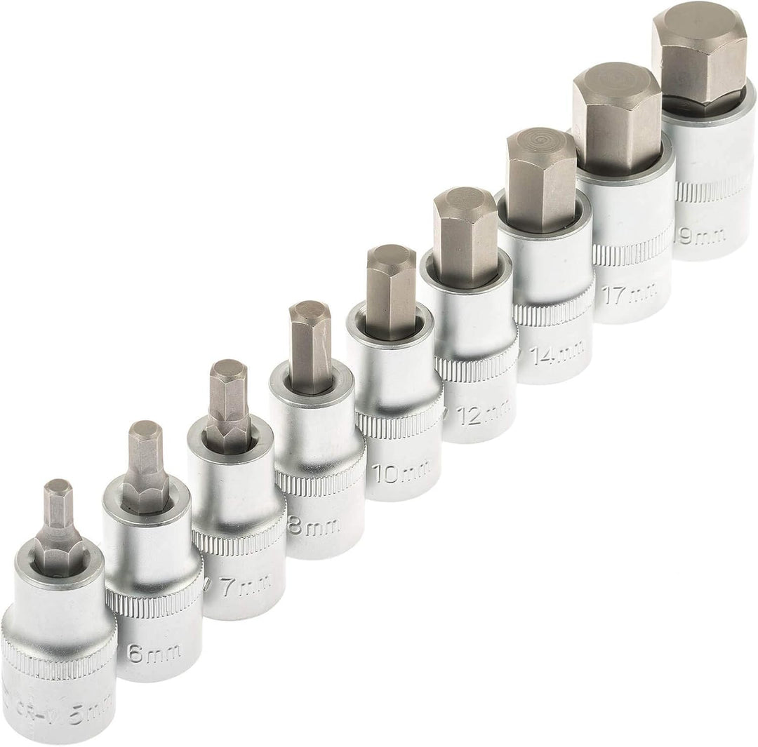 SATRA S-SH3012 Satz Bits Innensechskant Antrieb 12,5mm (1/2") 30 teilig