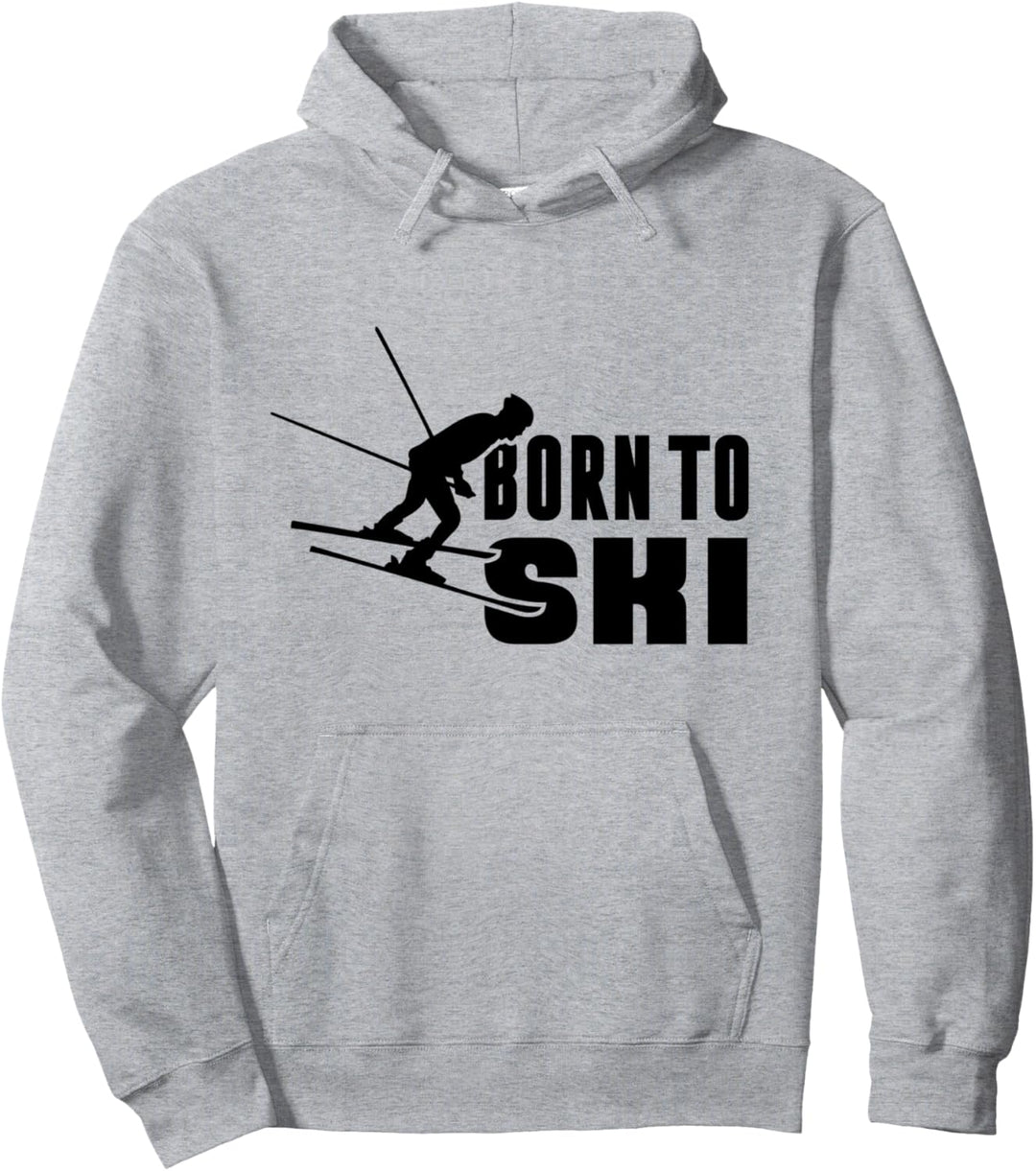 Born to Ski Pullover Hoodie